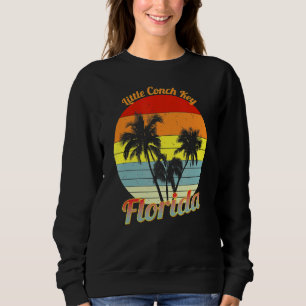 Camiseta Pequena Chave Conch na Flórida Retro Palmeiras Tro