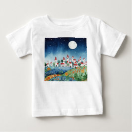 Camiseta Pequena cidade em colinas