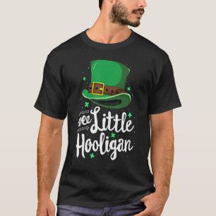 Camiseta Pequena Dia de São Patrício Hooligan Meninos Menin