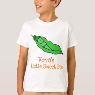 Camiseta Pequena ervilha doce do Vovo