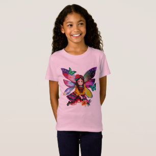 Camiseta Pequena Fada no Jardim
