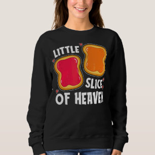 Camiseta Pequena Fatia De Manteiga De Amendoim E Geleia