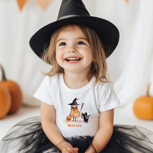 Camiseta Pequena festa de aniversário de Halloween
