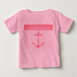 Camiseta Pequena Garota Marinha