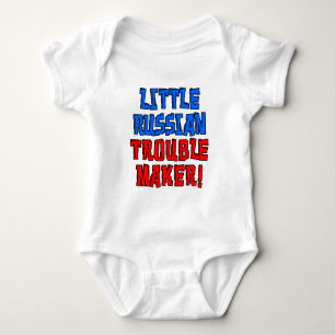 Camiseta Pequena Geradora de Problemas Russa