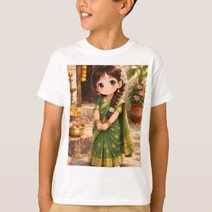 Camiseta Pequena Grace de Verde