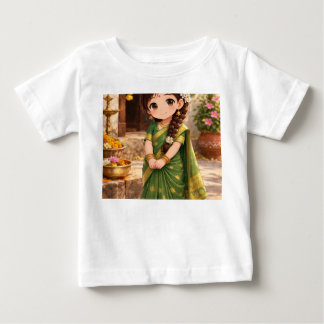 Camiseta Pequena Grace de Verde