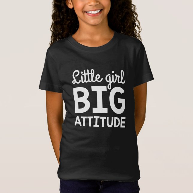 Camiseta Pequena Grande Atitude (Frente)