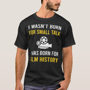 Camiseta Pequena História do Cinema de Talk