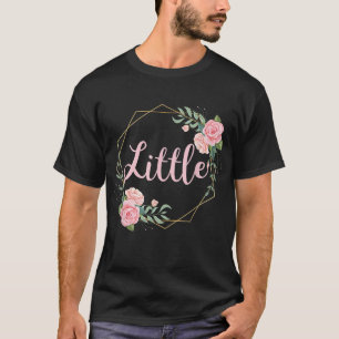Camiseta Pequena Irmã Irmã Irmã Irmã da Irmandade Grande Se