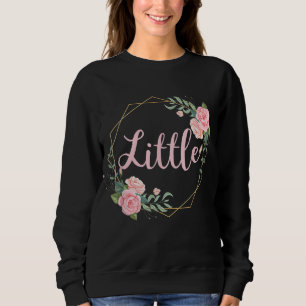 Camiseta Pequena Irmã Irmã Irmã Irmã da Irmandade Grande Se