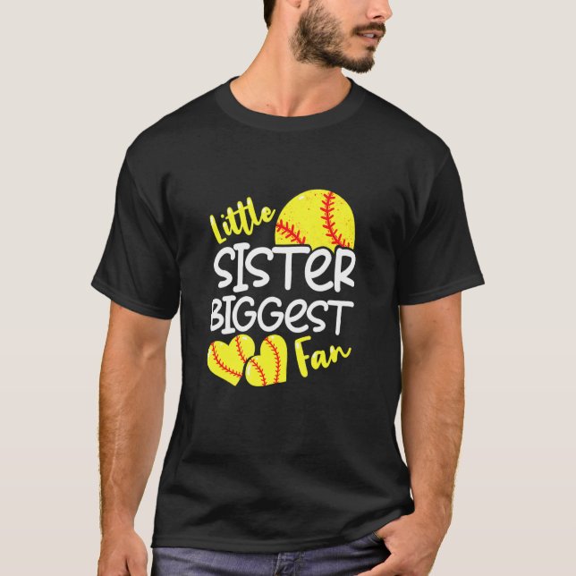 Camiseta Pequena Irmã Mais Viva, Meninas Adolescentes (Frente)