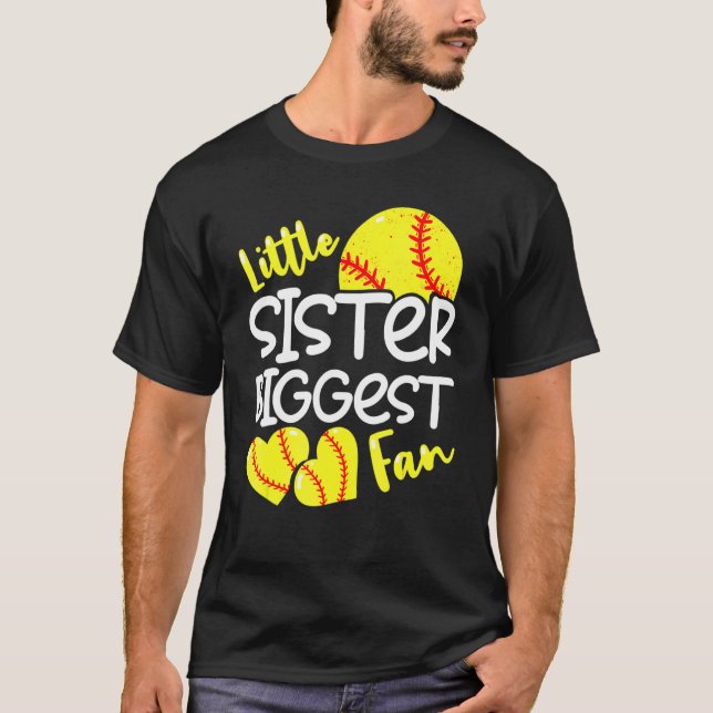 Camiseta Pequena Irmã Mais Viva, Meninas Adolescentes (Frente)