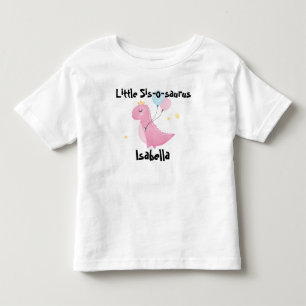 Camiseta Pequena Irmã-saurinho
