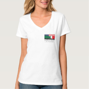 Camiseta Pequena Itália do Logotipo Clássico Denver - Pesco