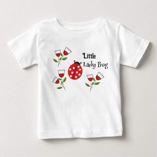Camiseta Pequena Joaninha (Frente)