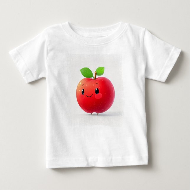 Camiseta Pequena Maçã (Frente)