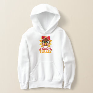 Camiseta Pequena Menina Peru Quilias de Ação de Graças