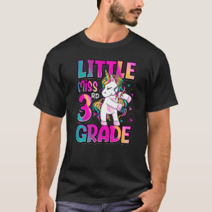 Camiseta Pequena Miss 3º Grau Unicórnio De Volta Para A 3ª