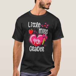 Camiseta Pequena Miss 9º Grama 1º Dia do Nono Grau Gi