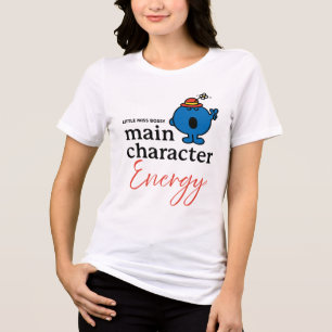 Camiseta Pequena Miss Bossy Principal - Caráter Energia