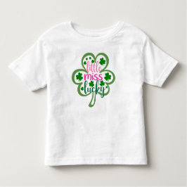 Camiseta Pequena Miss Lucky