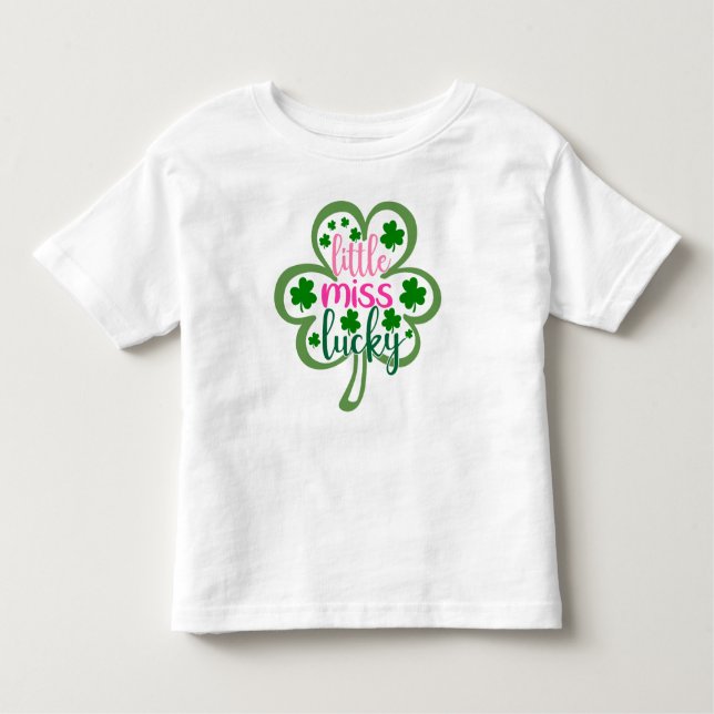 Camiseta Pequena Miss Lucky (Frente)