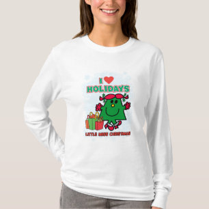 Camiseta Pequena Miss Natal I Adoro Férias