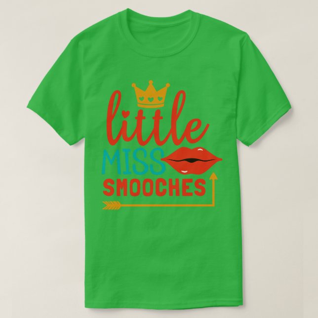 Camiseta Pequena Miss Smooches (Frente do Design)