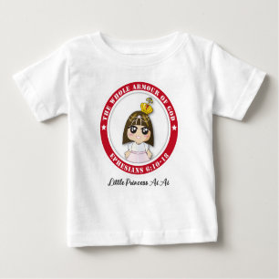 Camiseta Pequena Princesa Ai Baby Fine Jersey