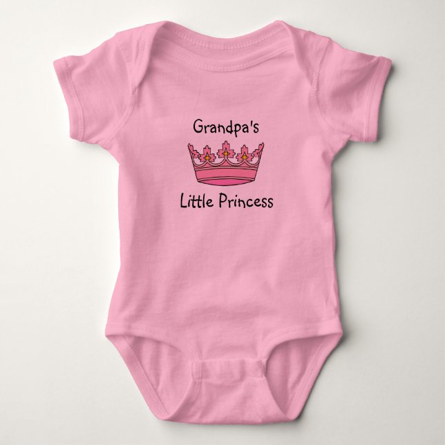 Camiseta Pequena Princesa do Vovô (Frente)