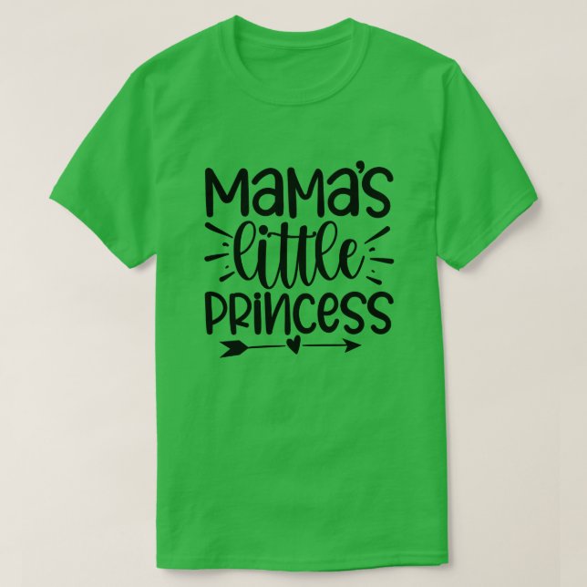 Camiseta Pequena princesa Mamas01 (Frente do Design)