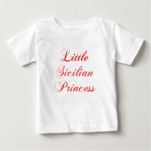 Camiseta Pequena Princesa Siciliana