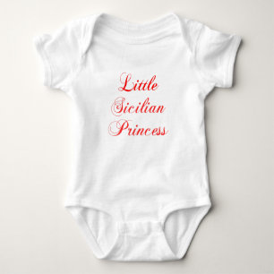 Camiseta Pequena Princesa Siciliana