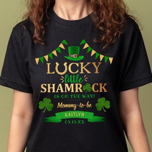 Camiseta Pequena Rua do Shamrock, Chá de fraldas do Dia de