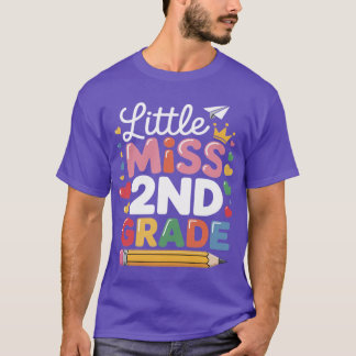 Camiseta Pequena Senhorita 2ª Série Primeiro Dia da Segunda