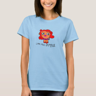 Camiseta PEQUENA SENHORITA ESTILO (Ruiva) Esgotada