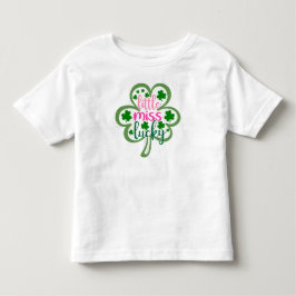 Camiseta Pequena Senhorita Sortuda