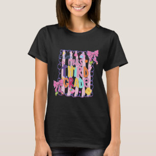 Camiseta Pequena Senhorita Terceira Série Primeiro Dia Da 3