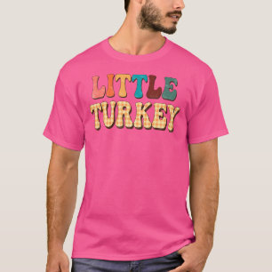Camiseta Pequena Turquia, Bela Chá de Groovy para Crianças,