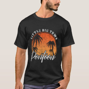 Camiseta Pequena Vaga de Verão de Pontoon Urbana