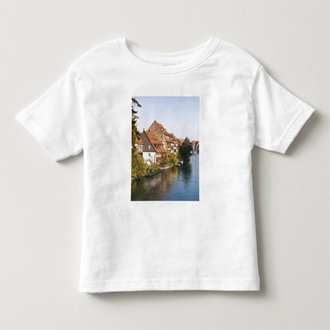 Camiseta Pequena Veneza (Klein Venedig) e Rio Regnitz (Frente)