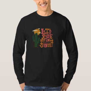 Camiseta Pequenas Irmãs Sem Fio Estúdio Gráfico Sunset