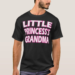 Camiseta Pequenas princesas Amizade à vovó deve ser cantada