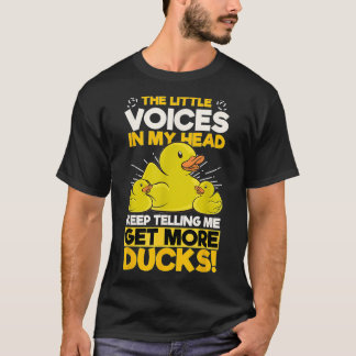 Camiseta Pequenas vozes ganham mais patos de borracha cláss