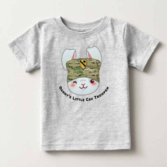 Camiseta “Pequeno 1º Cavaleiro do Papai” (Frente)