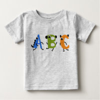Pequeno alfabeto monstro ABC