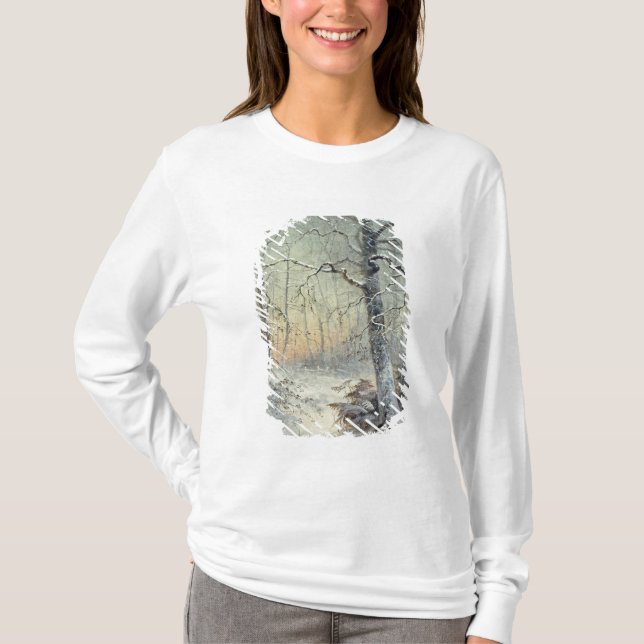 Camiseta Pequeno almoço do inverno (Frente)