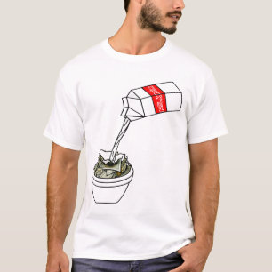 Camiseta Pequeno almoço dos campeões - personalizados