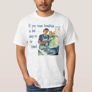 Camiseta Pequeno almoço na cama